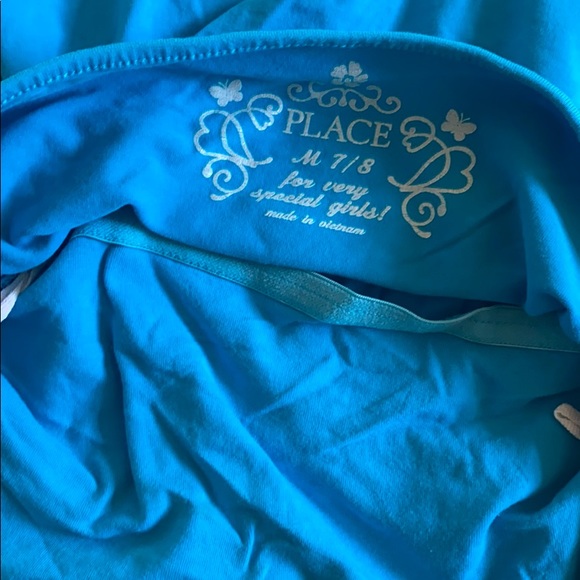 The Children’s Place Blue halter and skort set size medium 7/8 top size 10 skort - Picture 7 of 8